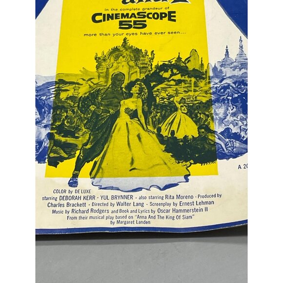 Vintage Sheet Music "I Whistle A Happy Tune" from "The King and I" Rodgers READ - Picture 5 of 9
